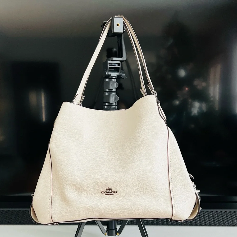 Coach Edie Shoulder Bag 31 With Star Rivets - Picture 2 of 16